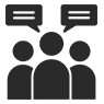 A chat icon